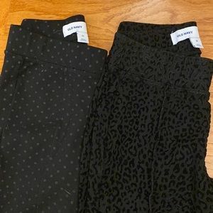 Old navy patterned leggings